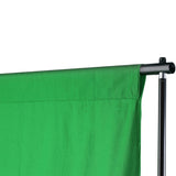 vidaXL Background System 600x300 cm Green
