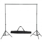 vidaXL Achtergrondsysteem 300x300 cm groen