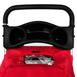 vidaXL Pet Stroller Red