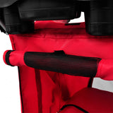 vidaXL Pet Stroller Red