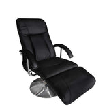 vidaXL Massage Chair Artificial Leather Black