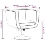 vidaXL Bar Stools 2 pcs artificial leather white