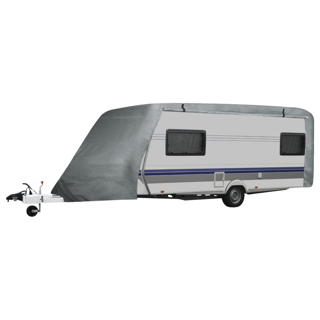 vidaXL Caravan Cover S grey