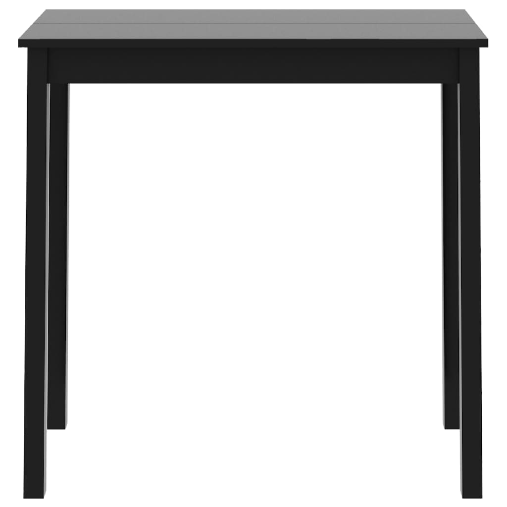 vidaXL Bar Table 115x55x107 cm MDF Black