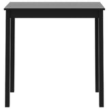 vidaXL Bar Table 115x55x107 cm MDF Black
