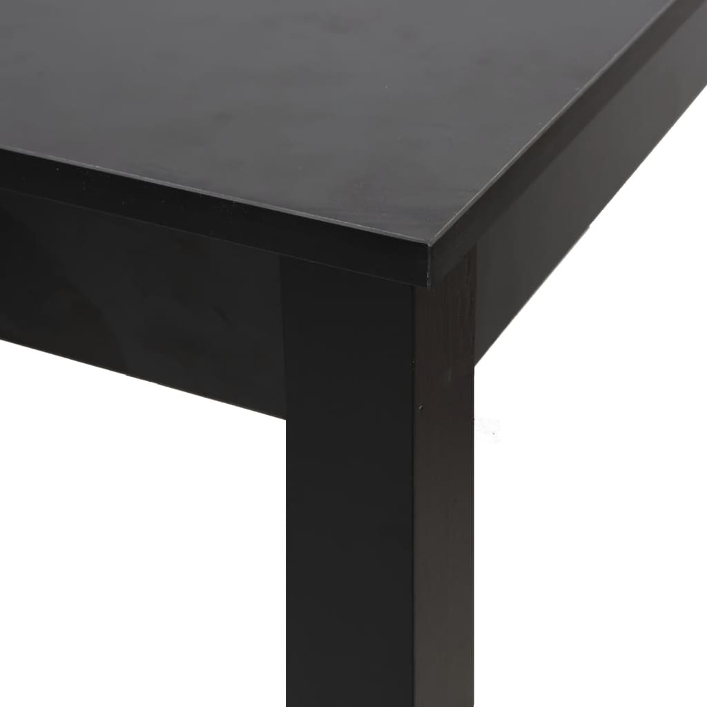vidaXL Bar Table 115x55x107 cm MDF Black