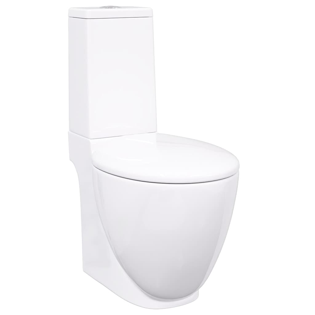vidaXL Toilettes pour acheter de la céramique noire