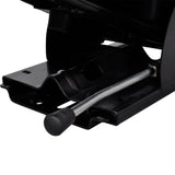vidaXL Tractor Seat with Suspension Black