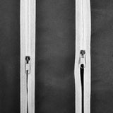 vidaXL Kledingkast met vakken en stangen 45x150x176 cm stof zwart