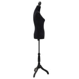 vidaXL Mannequin Torso Female Black