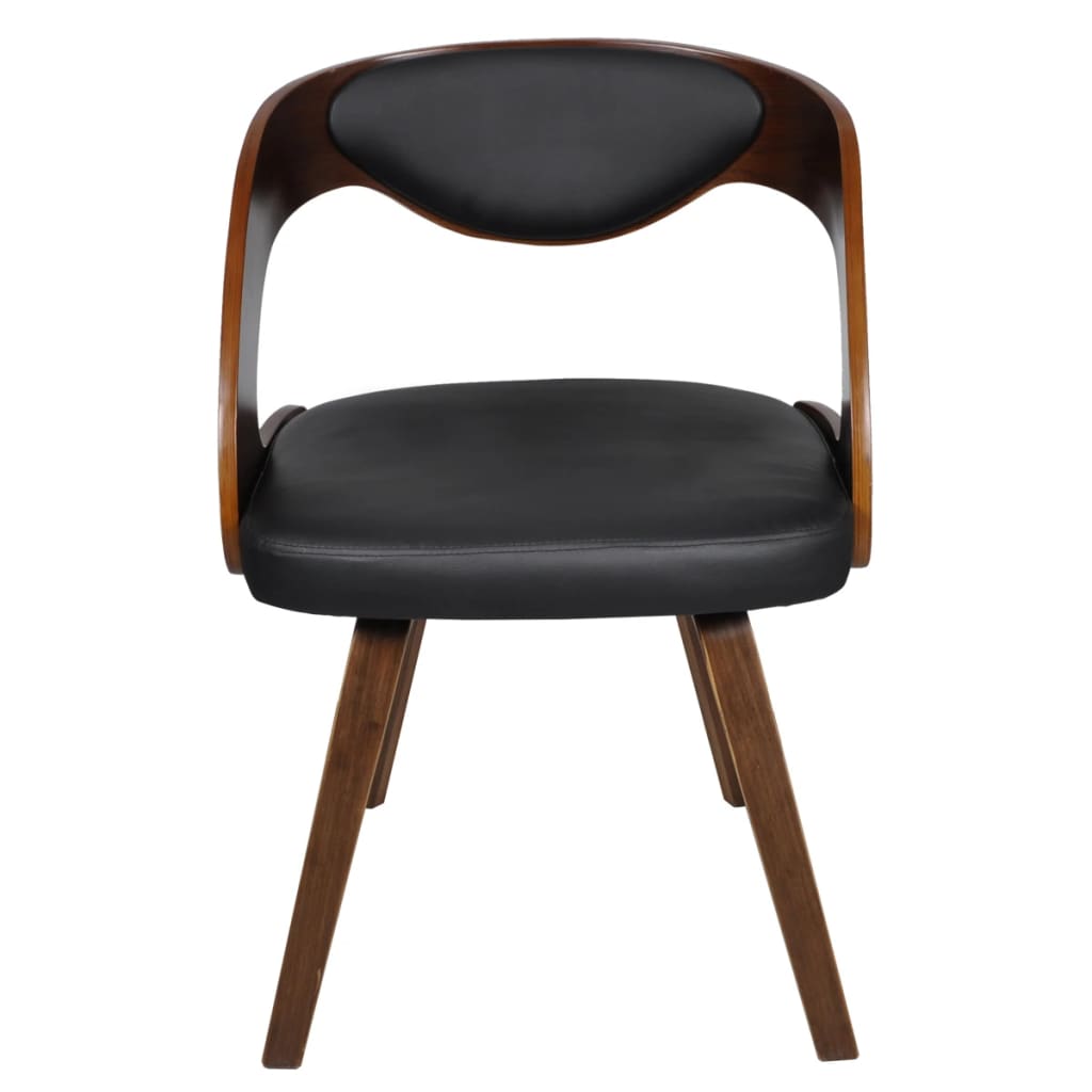 vidaXL Dining Chairs 2 pcs Faux Leather Brown