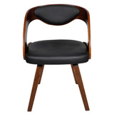 vidaXL Dining Chairs 2 pcs Faux Leather Brown
