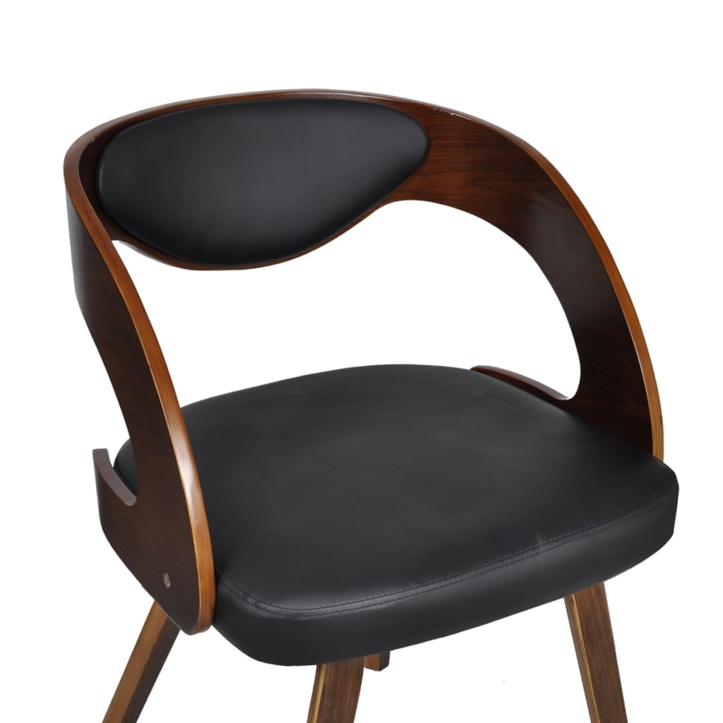 vidaXL Dining Chairs 2 pcs Faux Leather Brown
