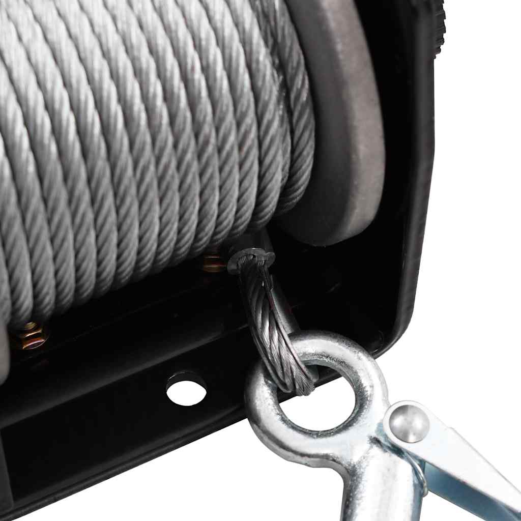 vidaXL Electric Winch 12V 907 kg with Remote Control