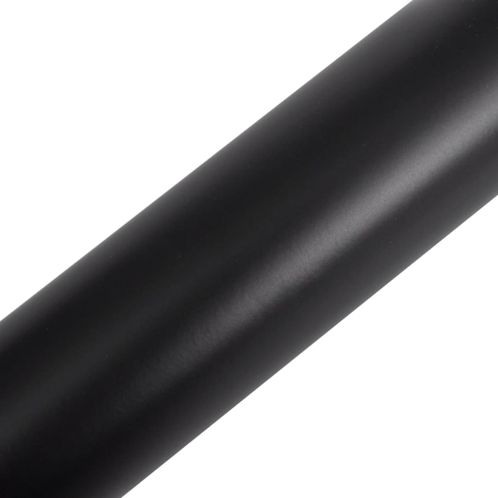 vidaXL Car Wrap Waterproof Bubble-Free 500x152 cm Matte Black
