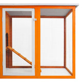 vidaXL Chicken Coop with Roosting House Wood