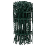 vidaXL Border Edging 10x0.4 m Powder-Coated Iron