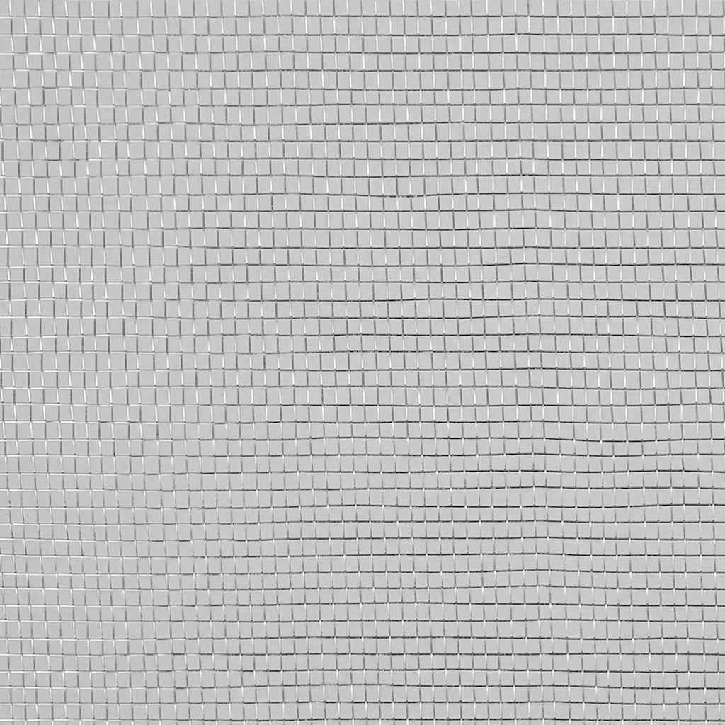 vidaXL Wire Mesh 100x500 cm Aluminium Silver-Coloured