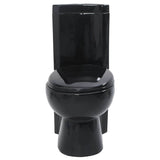 vidaXL Corner Toilet Ceramic White