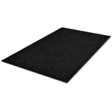 vidaXL Doormat 90x60 cm PVC black