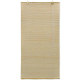 vidaXL Roller Blind 80x160 cm bamboo natural