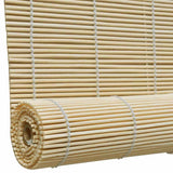 vidaXL Roller Blind 80x160 cm bamboo natural