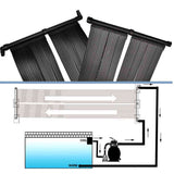 Paneel zwembadverwarming op zonne-energie (set van 2)