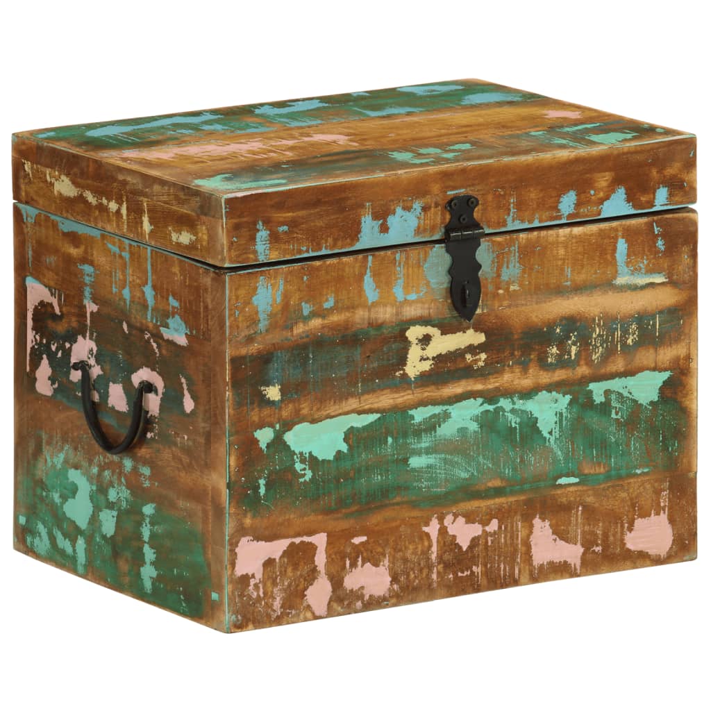 vidaXL Storage Box Solid Reclaimed Wood