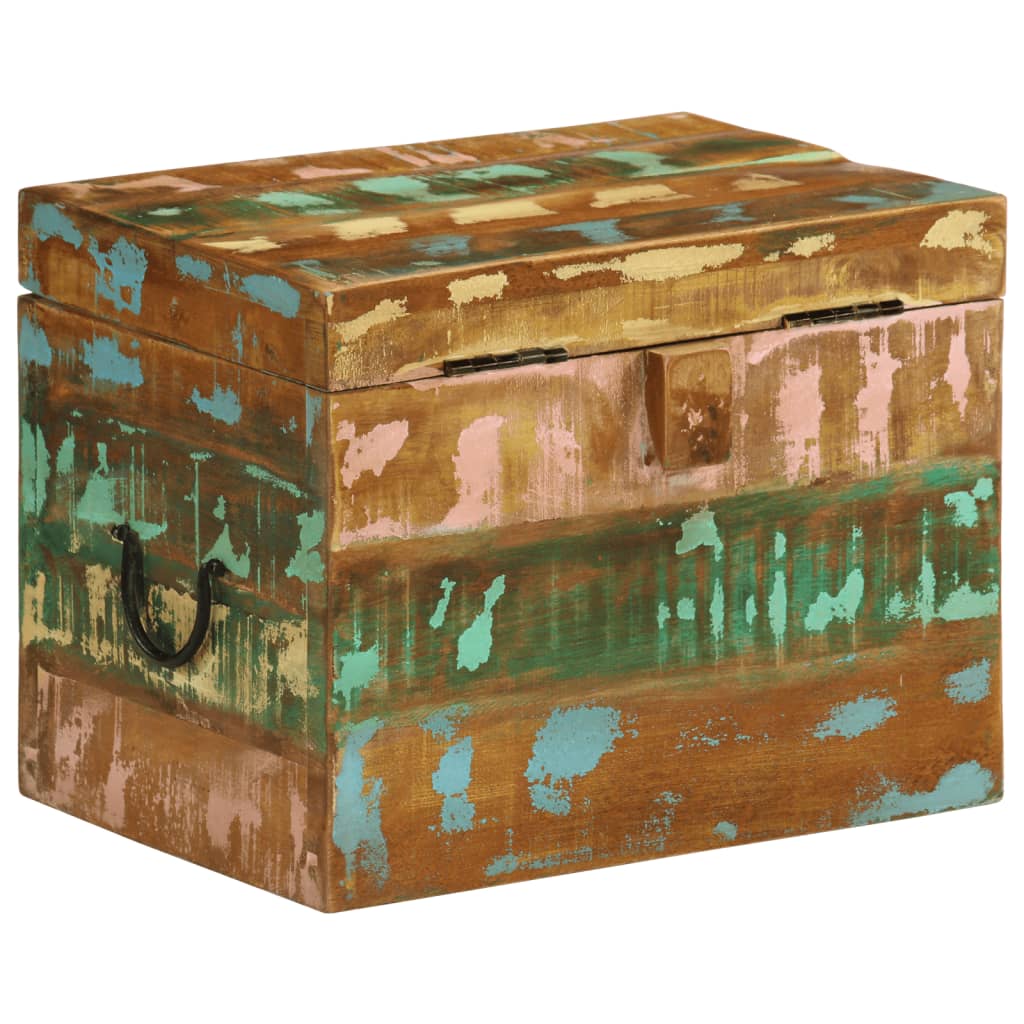 vidaXL Storage Box Solid Reclaimed Wood