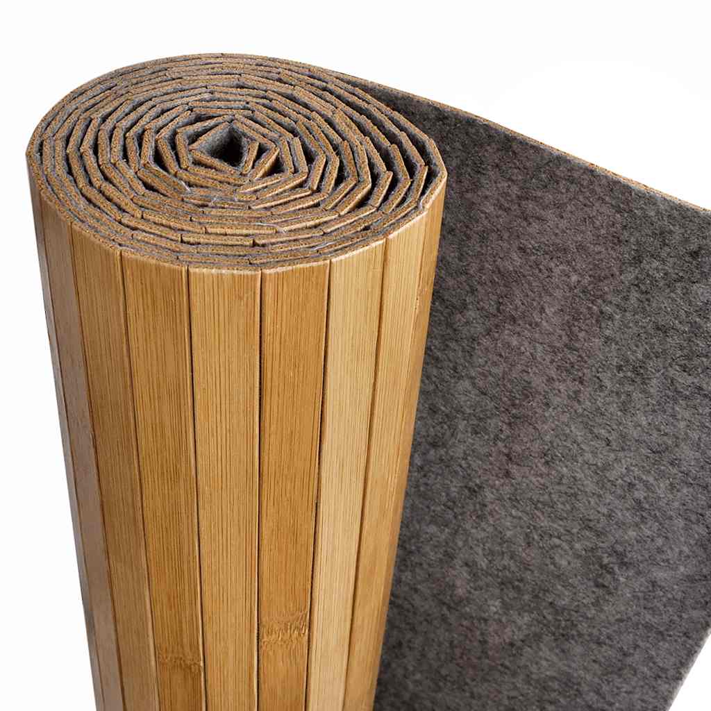 vidaXL Kamerscherm breedte 250 cm hoogte 165 cm bamboe natuurlijk