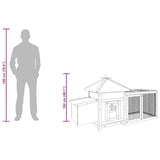 vidaXL Chicken Coop