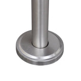 Letterbox on stainless steel stand