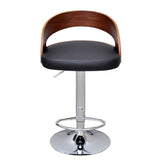 vidaXL Bar Stools 2 pcs Bentwood