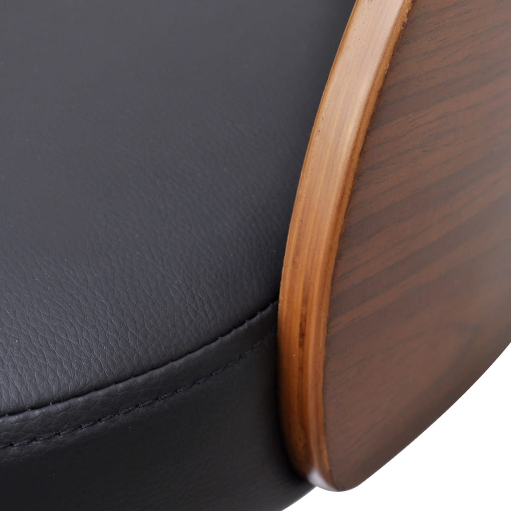 vidaXL Bar Stools 2 pcs Bentwood