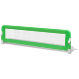 vidaXL Toddler Bed Rail 102x42 cm green