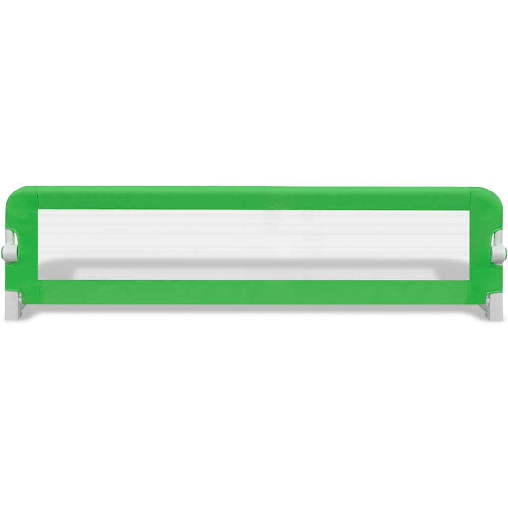 vidaXL Toddler Bed Rail 102x42 cm green