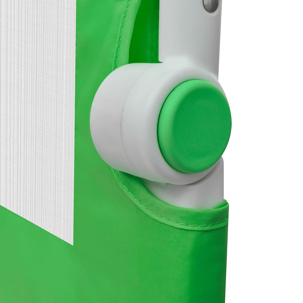 vidaXL Toddler Bed Rail 102x42 cm green