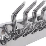 Aluminium kapstok zilverkleurig