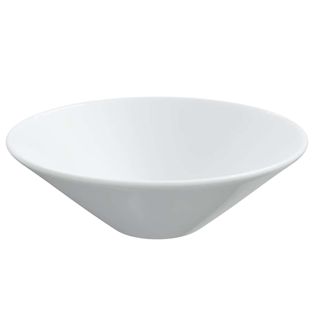vidaXL Wash Basins 2 pcs 42x42x14 cm ceramic white