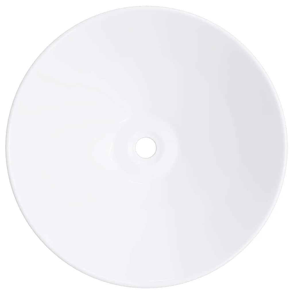 vidaXL Wash Basins 2 pcs 42x42x14 cm ceramic white