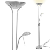 vidaXL Floor Lamp LED Dimmable 23 W