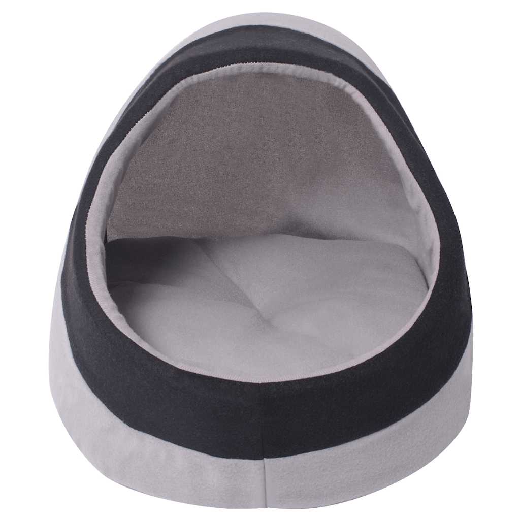 vidaXL Cat Basket M grey and black