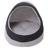 vidaXL Cat Basket M grey and black