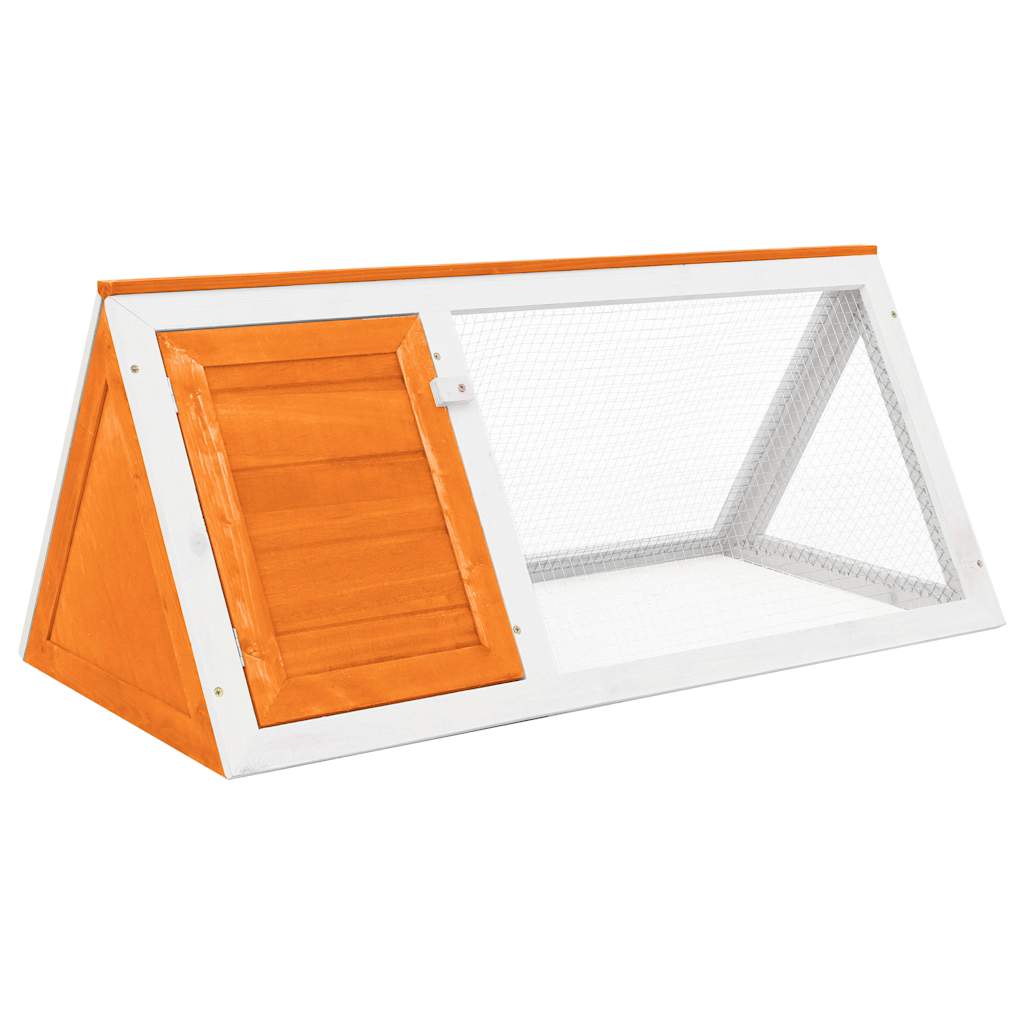 vidaXL Rabbit Hutch Wood
