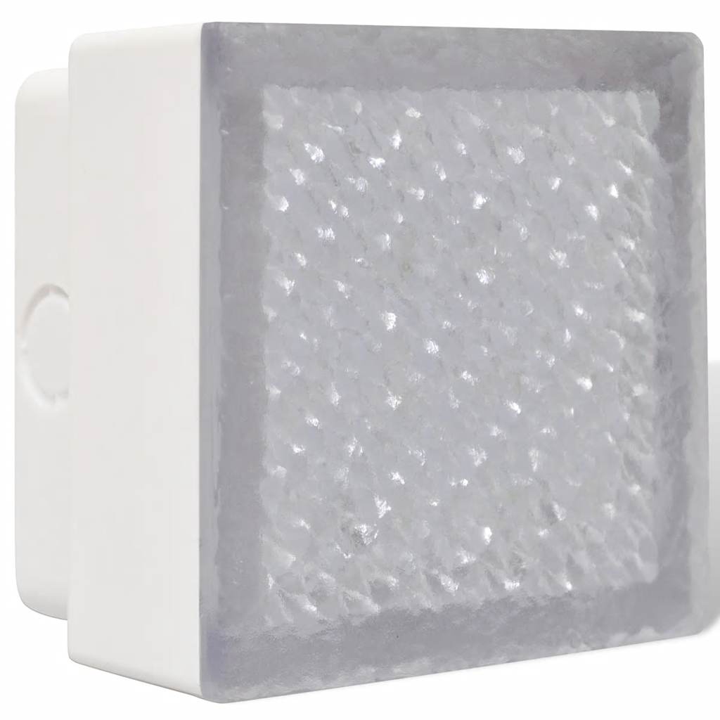 vidaXL Ground Spotlights 6 pcs LED 100x100x68 mm