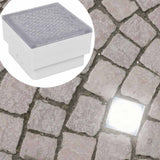 vidaXL Ground Spotlights 6 pcs LED 100x100x68 mm
