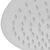 vidaXL Round Rain Shower Head 20 cm Stainless Steel