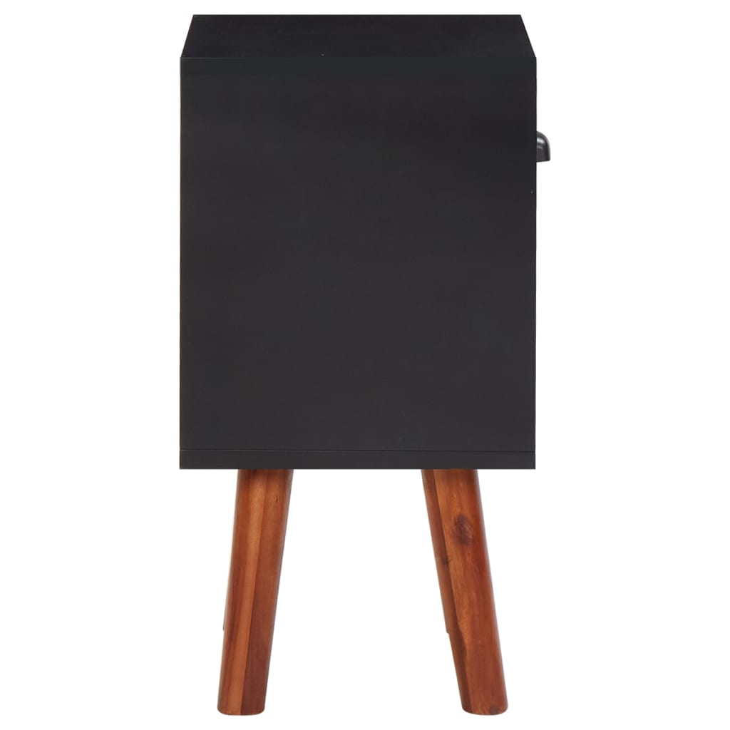 vidaXL Nightstand 40x30x57 cm solid acacia wood