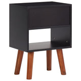 vidaXL Nightstand 40x30x57 cm solid acacia wood