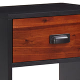vidaXL Nightstand 40x30x57 cm solid acacia wood
